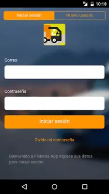 Fleteros android App screenshot 0